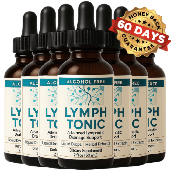 Lymph Tonic order summary showing total savings and multi bottle supply selection for purchase options
